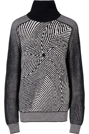 Perfect Moment Wavy star roll-neck jumper