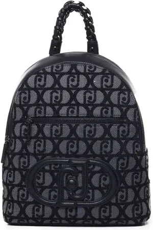 Liu Jo Logo-embroidered zipped backpack