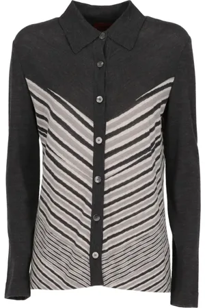 Missoni 2000s striped buttoned jumper