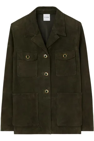 ST. JOHN Suede jacket