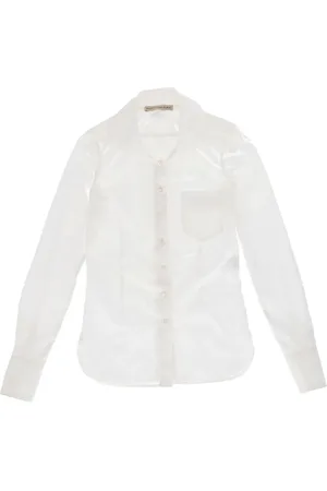 Balenciaga 2000s sheer shirt