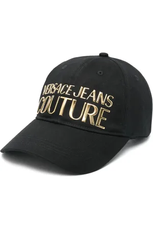 VERSACE Logo-print baseball cap