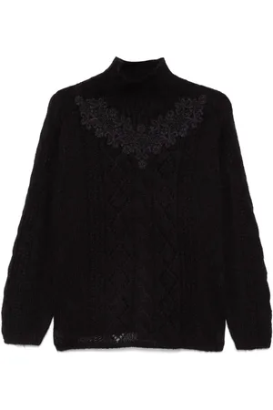 Twin-Set Lace-detail sweater