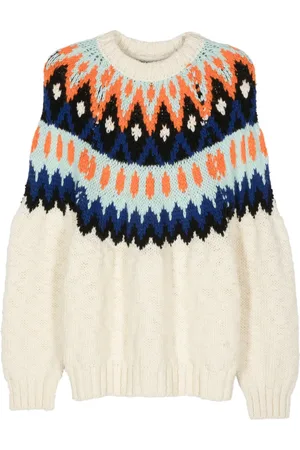 FORTE FORTE Fair isle-motif jumper