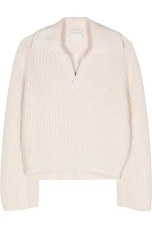 FORTE FORTE Spread-collar jumper