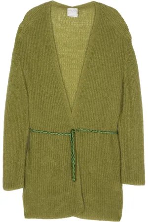 FORTE FORTE Belted midi cardigan