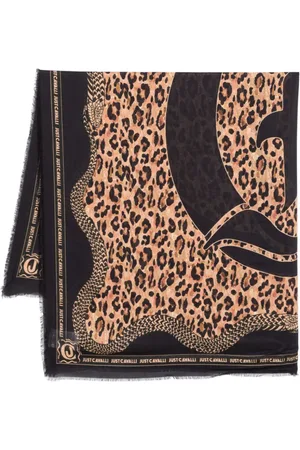 Roberto Cavalli Seasonal-print scarf