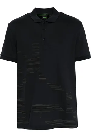 HUGO BOSS Graphic print polo shirt
