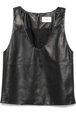 Saint Laurent Leather top