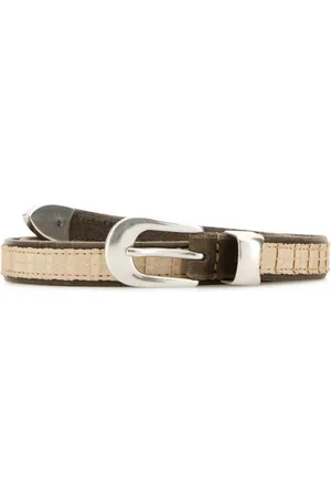 OUR LEGACY Two-tone belt
