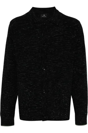 Paul Smith Fine-knit spread-collar cardigan