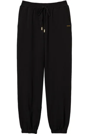 Twin-Set Satin-trim track pants