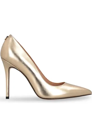 Pinko 105mm Love Birds laminated pumps