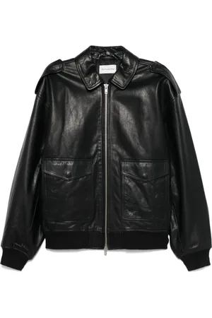 The Frankie Shop Viper leather jacket