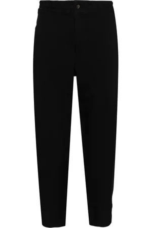 Comme des Garçons Elasticated waist cropped trousers
