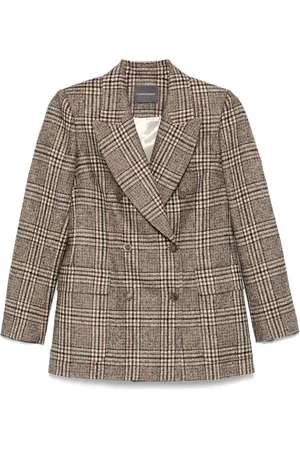LORENA ANTONIAZZI Checked blazer