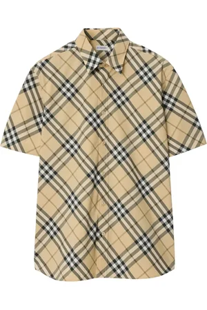 Burberry Checked cotton shirt