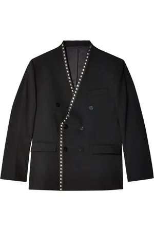 Ernest W. Baker Stud-embellished double breasted blazer