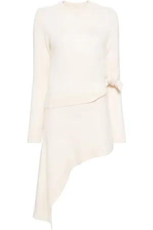 Rokh Asymmetric knitted dress