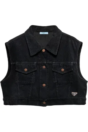 Prada Corduroy denim vest