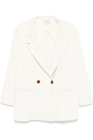 FORTE FORTE Double-breasted corduroy blazer