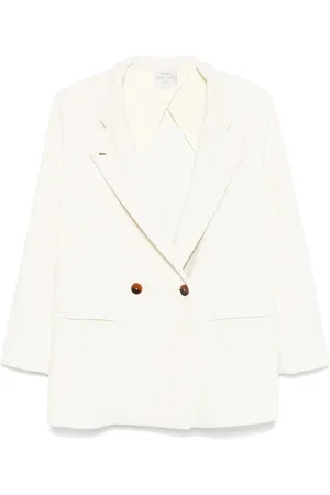 FORTE FORTE Double-breasted corduroy blazer