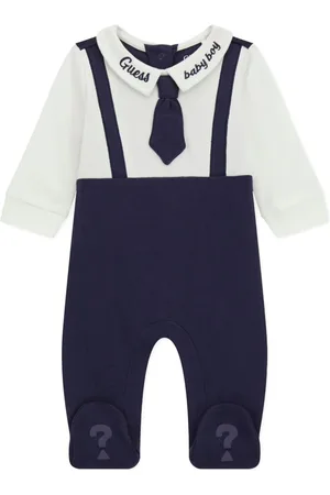 Guess Embroidered-logo babygrow
