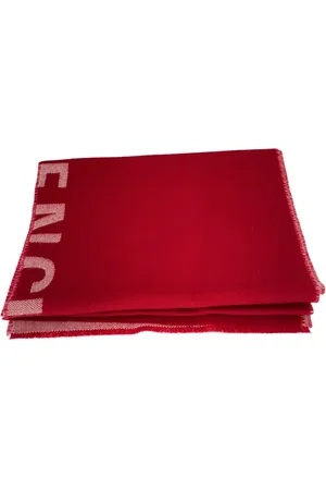Balenciaga 2020s logo-jacquard scarf
