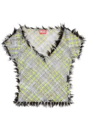 Diesel T-uffy cropped top