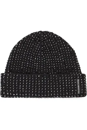 Alexander Wang Crystal-embellished beanie