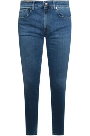 PT Torino Logo-patch skinny jeans