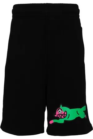 ICECREAM Logo-print cotton track shorts