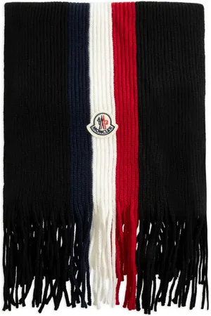 Moncler Logo-patch scarf