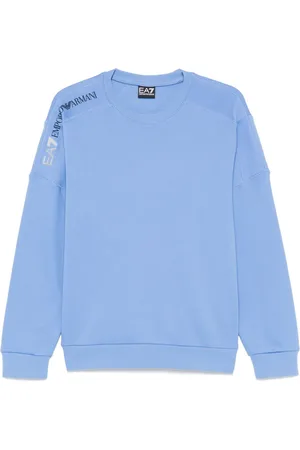 EA7 Logo-appliqué sweatshirt