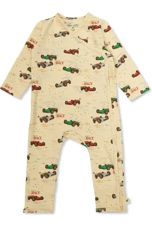 Konges Sløjd Grand Prix-print babygrow