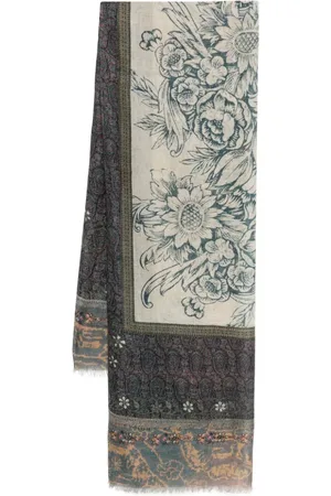 PIERRE-LOUIS MASCIA Floral scarf