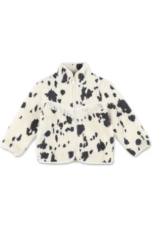 Stella McCartney Printed fleece jacket