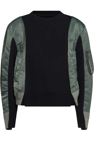 SACAI Panelled sweatshirt