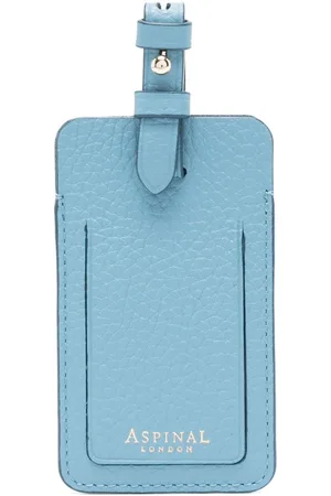 ASPINAL OF LONDON Logo-stamp luggage tag