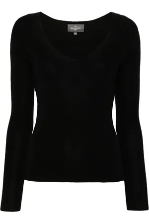ERIC BOMPARD Knitted V-neck sweater