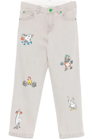 Stella McCartney Cartoon-print jeans