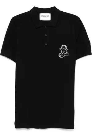 Iceberg Cartoon-print polo shirt