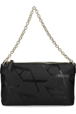 Armani Exchange Logo-debossed shoulder bag