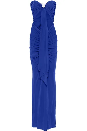CHRISTOPHER ESBER Ruched maxi dress