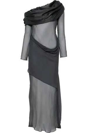 CHRISTOPHER ESBER Sheer maxi dress