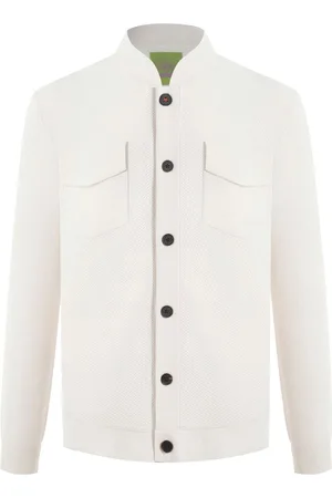 SHANGHAI TANG Five-Button shirt jacket