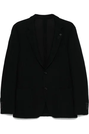 LARDINI Brooch-detail blazer