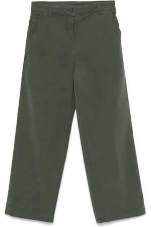 Aspesi Twill cropped trousers