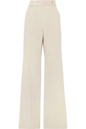Brunello Cucinelli Corduroy wide-leg trousers