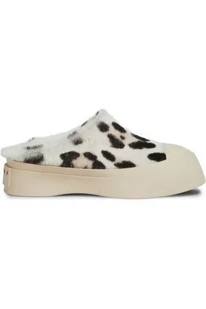 Marni Leopard-print slippers